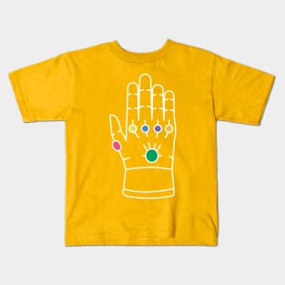 Infinity gauntlet Kids T-Shirt